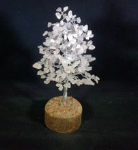 Load image into Gallery viewer, Natural ROSE QUARTZ STEP Style Gemstone Chip Tree With 300 Stones Crystal Tree Of Life
