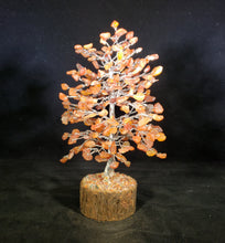 Load image into Gallery viewer, Natural CARNELIAN STEP Style Gemstone Chip Tree With 300 Stones Crystal Tree Of Life
