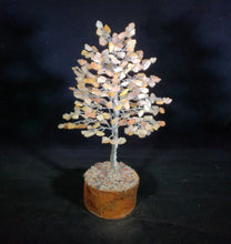 Load image into Gallery viewer, Natural GOLDEN QUARTZ STEP Style Gemstone Chip Tree With 300 Stones Crystal Tree Of Life