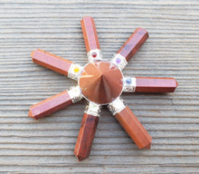 Load image into Gallery viewer, Red Jasper Natural Gemstone Energy Generator