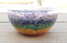 Load image into Gallery viewer, 7 CHAKRA LAYERED 3" Orgone Bowl