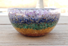 Load image into Gallery viewer, 7 CHAKRA LAYERED 3" Orgone Bowl