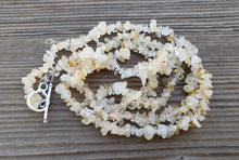 Load image into Gallery viewer, CITRINE Natural Stone Gemstone 30" Chip Necklace