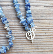 Load image into Gallery viewer, KYANITE Natural Stone Gemstone 30" Chip Necklace