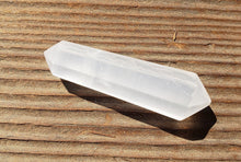 Load image into Gallery viewer, NATURAL SELENITE Double Terminated Gemstone Crystal Pencil Point (One)