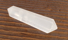 Load image into Gallery viewer, NATURAL SELENITE Double Terminated Gemstone Crystal Pencil Point (One)