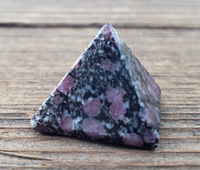 Load image into Gallery viewer, RUBY IN MATRIX natural small gemstone crystal pyramid 20-22