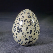 Load image into Gallery viewer, DALMATIAN JASPER EGG Natural Stone Hand Carved Gemstone Egg