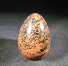 Load image into Gallery viewer, MAHOGANY OBSIDIAN EGG Natural Stone Hand Carved Gemstone Egg
