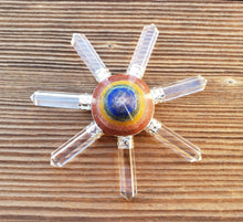 Load image into Gallery viewer, 7 CHAKRA BONDED Energy GENERATOR Natural Gemstone