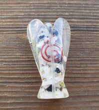 Load image into Gallery viewer, 2 INCH RAINBOW MOONSTONE Orgone Gemstone Angel