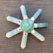 Load image into Gallery viewer, Green Aventurine Natural Gemstone Energy Generator