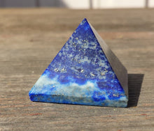 Load image into Gallery viewer, LAPIS LAZULI natural Medium gemstone crystal pyramid 27-30mm