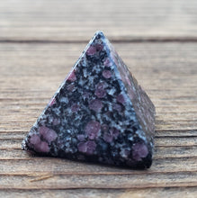 Load image into Gallery viewer, RUBY IN MATRIX natural small gemstone crystal pyramid 20-22