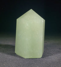 Load image into Gallery viewer, NATURAL GREEN AVENTURINE Stone Carved Faceted Point Gemstone Crystal  Point