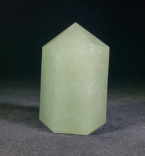 Load image into Gallery viewer, NATURAL GREEN AVENTURINE Stone Carved Faceted Point Gemstone Crystal  Point