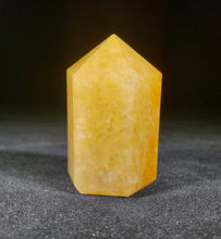 Load image into Gallery viewer, NATURAL GOLDEN QUARTZ Stone Carved Faceted Point Gemstone Crystal  Point