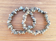 Load image into Gallery viewer, KAMBABA JASPER Natural Stone Gemstone Stretchy Chip Bracelet