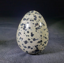 Load image into Gallery viewer, DALMATIAN JASPER EGG Natural Stone Hand Carved Gemstone Egg