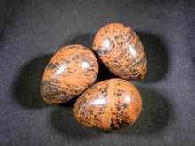 Load image into Gallery viewer, MAHOGANY OBSIDIAN EGG Natural Stone Hand Carved Gemstone Egg