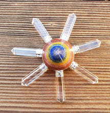 Load image into Gallery viewer, 7 CHAKRA BONDED Energy GENERATOR Natural Gemstone