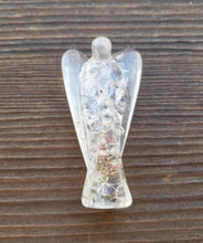 Load image into Gallery viewer, 2 INCH CLEAR QUARTZ Orgone Gemstone Angel