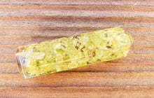 Load image into Gallery viewer, PERIDOT ORGONE Single Terminated Gemstone Crystal Pencil Point (One)