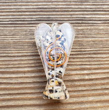 Load image into Gallery viewer, 2 INCH DALMATIAN JASPER Orgone Gemstone Angel