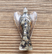 Load image into Gallery viewer, 2 INCH PYRITE Orgone Gemstone Angel