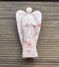 Load image into Gallery viewer, 3" SUNSTONE ANGEL Natural Handcarved Stone Gemstone