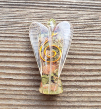 Load image into Gallery viewer, 2 INCH UNAKITE Orgone Gemstone Angel