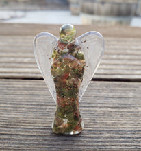 Load image into Gallery viewer, 2 INCH UNAKITE Orgone Gemstone Angel