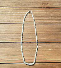 Load image into Gallery viewer, AQUAMARINE Natural Stone Gemstone 30" Chip Necklace