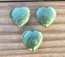 Load image into Gallery viewer, NATURAL JADE Gemstone Puffy Heart 40-45mm