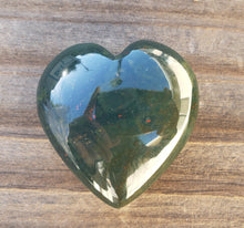 Load image into Gallery viewer, NATURAL BLOODSTONE Gemstone Puffy Heart 40-45mm