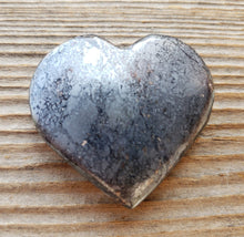Load image into Gallery viewer, NATURAL HEMATITE Gemstone Puffy Heart 30-35mm
