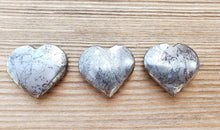 Load image into Gallery viewer, NATURAL HEMATITE Gemstone Puffy Heart 30-35mm