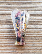 Load image into Gallery viewer, 2 INCH MULTI-TOURMALINE Orgone Gemstone Angel