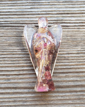 Load image into Gallery viewer, 2 INCH RED TIGER Eye Orgone Gemstone Angel