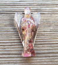Load image into Gallery viewer, 2 INCH RED TIGER Eye Orgone Gemstone Angel