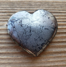 Load image into Gallery viewer, NATURAL HEMATITE Gemstone Puffy Heart 30-35mm