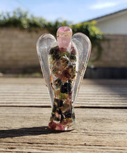 Load image into Gallery viewer, 2 INCH MULTI-TOURMALINE Orgone Gemstone Angel