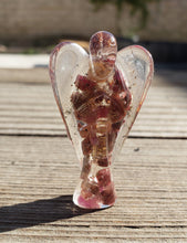 Load image into Gallery viewer, 2 INCH RED TIGER Eye Orgone Gemstone Angel