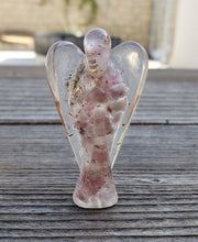 Load image into Gallery viewer, 2 INCH LEPIDOLITE Orgone Gemstone Angel