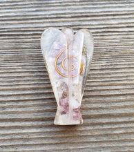 Load image into Gallery viewer, 2 INCH LEPIDOLITE Orgone Gemstone Angel