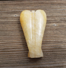 Load image into Gallery viewer, 3" GOLDEN QUARTZ ANGEL Natural Handcarved Stone Gemstone