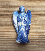 Load image into Gallery viewer, 3" LAPIS LAZULI ANGEL Natural Handcarved Stone Gemstone