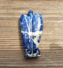 Load image into Gallery viewer, 3" LAPIS LAZULI ANGEL Natural Handcarved Stone Gemstone