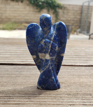 Load image into Gallery viewer, 3" LAPIS LAZULI ANGEL Natural Handcarved Stone Gemstone