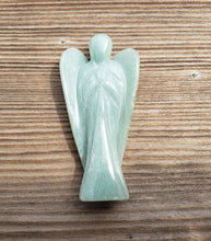 Load image into Gallery viewer, 3" GREEN AVENTURINE ANGEL Natural Handcarved Stone Gemstone